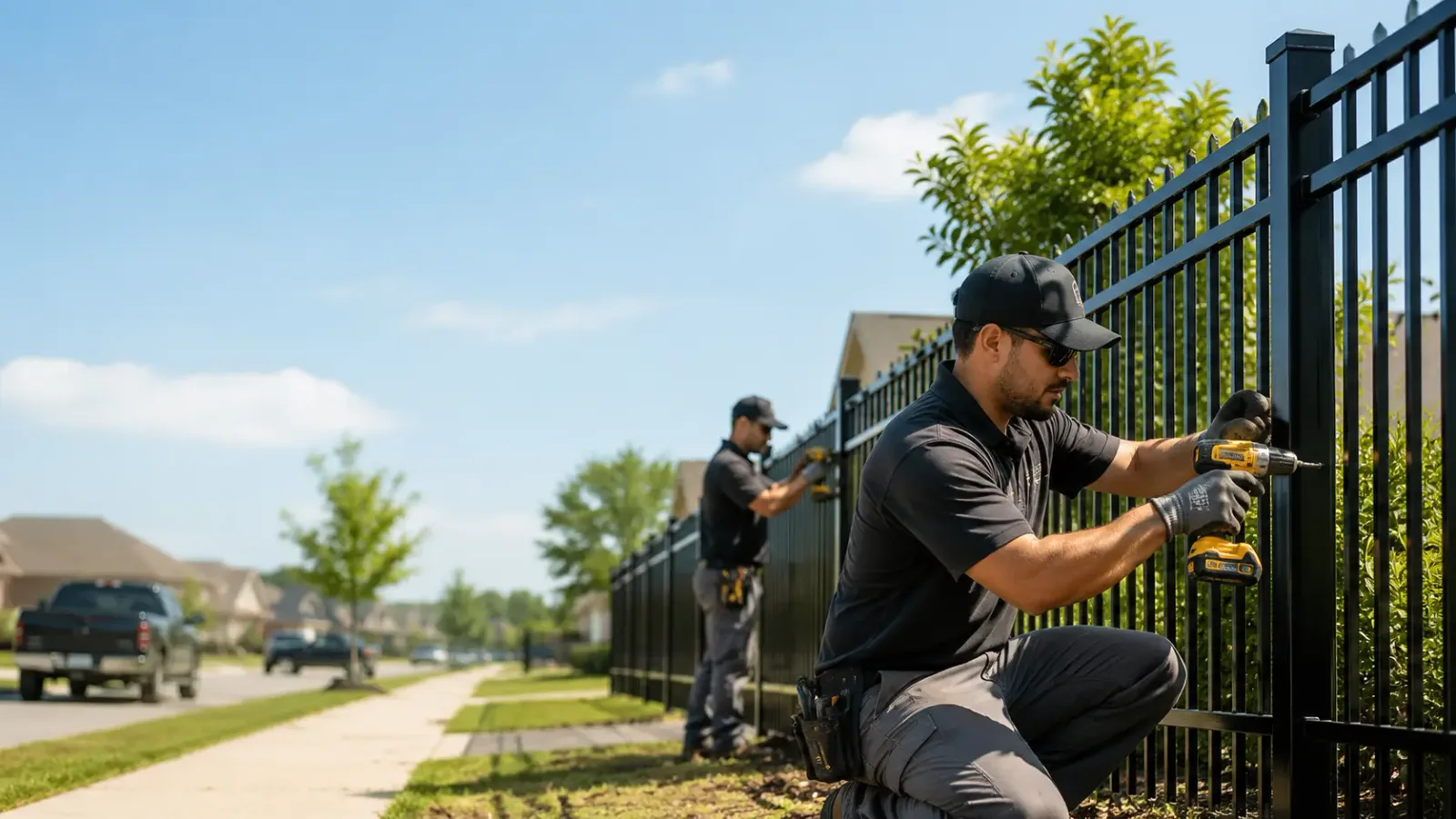 Metal Fence Installation in Riner, VA